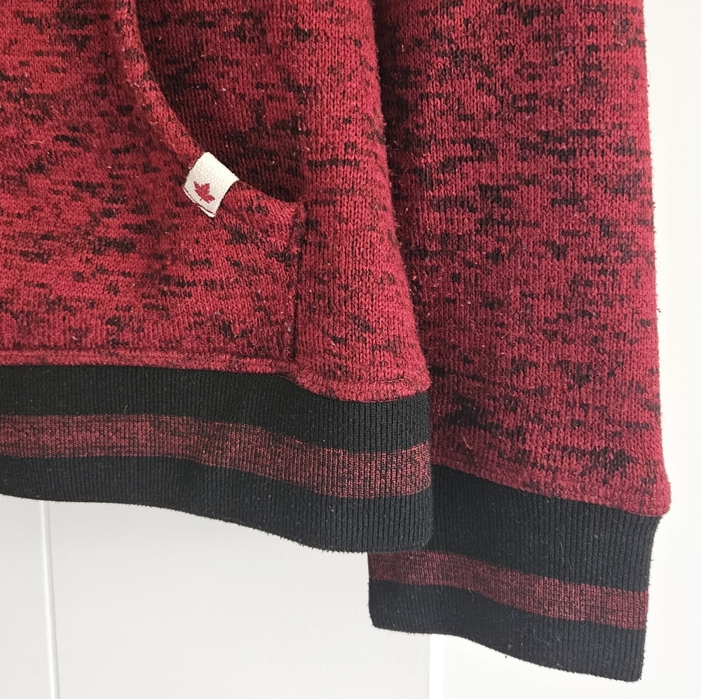 Canada Womens S Fleece Hooded Zip Up Sweater Small Hoody - Picture 5 of 6